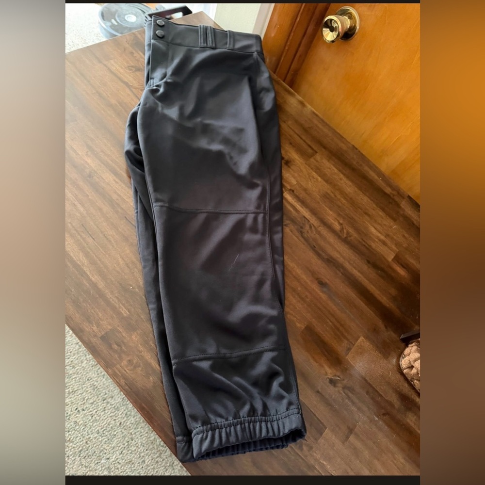 Women softball pants Elastic Cuffs